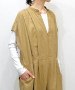 コポリフライス　Uネック長袖