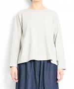 スープレコットン天竺　長袖Tシャツ