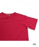 スープレコットン天竺　裾ラウンド半袖Ｔシャツ