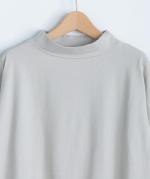スープレコットン天竺ハイネック長袖Ｔシャツ