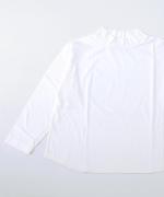 スープレコットン天竺ハイネック長袖Ｔシャツ