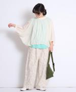 スープレコットン天竺　ロングタンクトップ