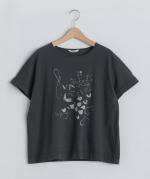 ナチュラルソフト天竺　プリントＴシャツ