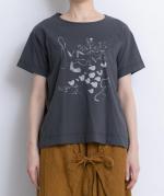 ナチュラルソフト天竺　プリントＴシャツ