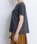 ナチュラルソフト天竺　プリントＴシャツ