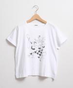 ナチュラルソフト天竺　プリントＴシャツ