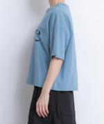 ラフィ天竺　プリントＴシャツ