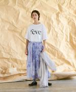 ラフィ天竺　プリントＴシャツ
