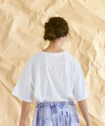 ラフィ天竺　プリントＴシャツ