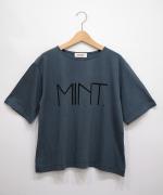 ラフィ天竺　プリントT（MINT.）
