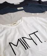 ラフィ天竺　プリントT（MINT.）