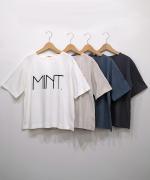 ラフィ天竺　プリントT（MINT.）