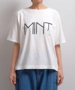 ラフィ天竺　プリントT（MINT.）