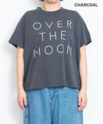 ラフィ天竺　ロゴプリントＴシャツ（OVER THE MOON）
