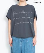 ラフィ天竺　ロゴプリントＴシャツ（failure...）