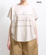 ラフィ天竺　ロゴプリントＴシャツ（failure...）