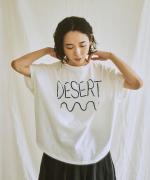 【ラストワン！】ラフィ天竺　プリントT（DESERT）