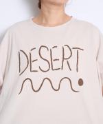 【ラストワン！】ラフィ天竺　プリントT（DESERT）