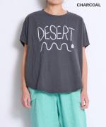 【ラストワン！】ラフィ天竺　プリントT（DESERT）