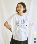 【ラストワン！】ラフィ天竺　プリントT（DESERT）