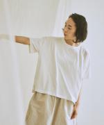 オーガニックコットン天竺　半袖Tシャツ