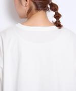 オーガニックコットン天竺　7分袖Tシャツ