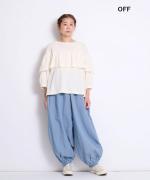 DEPEND天竺　ラッフルプルオーバー