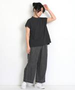 【ラストワン！】オーガニックコットン天竺　フレンチＴシャツ