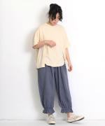 リサイクルコットン天竺　プルオーバー