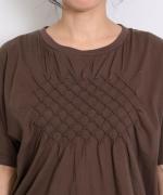 スモッキング刺繍　Tシャツ
