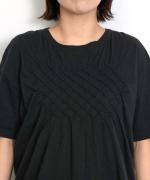 スモッキング刺繍　Tシャツ