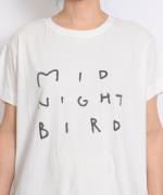 【ラストワン！】ハイゲージ天竺　ロゴプリントTシャツ