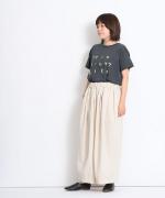 【ラストワン！】ハイゲージ天竺　ロゴプリントTシャツ