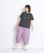 ラフィ天竺　プリントＴシャツ(HOLYDAY)