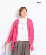 ラフィ天竺　プリントＴシャツ(HOLYDAY)