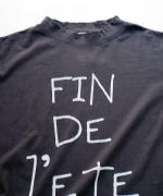 ラフィ天竺　プリントTシャツ(FIN DE I'ETE)