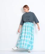 ラフィ天竺　プリントTシャツ(FIN DE I'ETE)