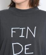 ラフィ天竺　プリントTシャツ(FIN DE I'ETE)