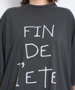 ラフィ天竺　プリントTシャツ(FIN DE I'ETE)