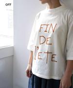 ラフィ天竺　プリントTシャツ(FIN DE I'ETE)