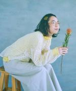 フェザリーコットン天竺　タートルネック長袖