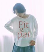 ラフィ天竺②　プリントT（Pit a Pat)