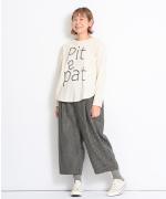ラフィ天竺②　プリントT（Pit a Pat)