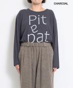 ラフィ天竺②　プリントT（Pit a Pat)