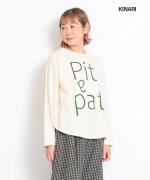 ラフィ天竺②　プリントT（Pit a Pat)