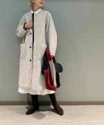 マットポリエステル・タイプライター＆コマサーモキルトコート