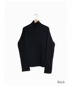 Organic Cotton Rib Turtleneck