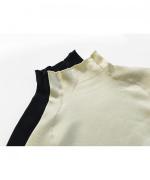 Organic Cotton Rib Turtleneck