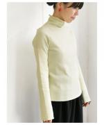 Organic Cotton Rib Turtleneck