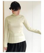 Organic Cotton Rib Turtleneck